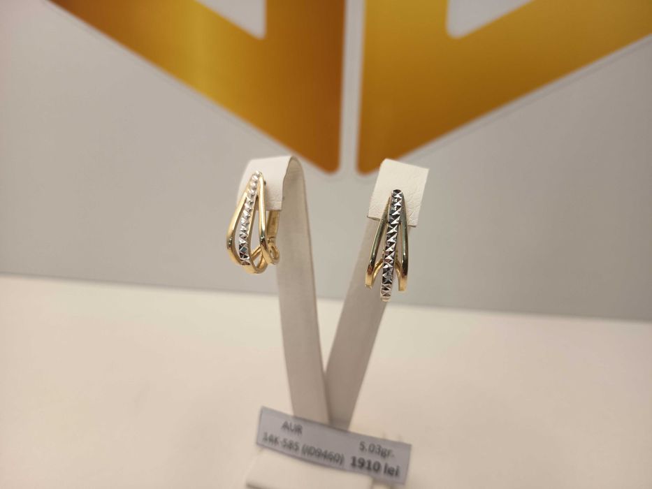 Cercei aur 14 Karate (5.03 grame) ID9460