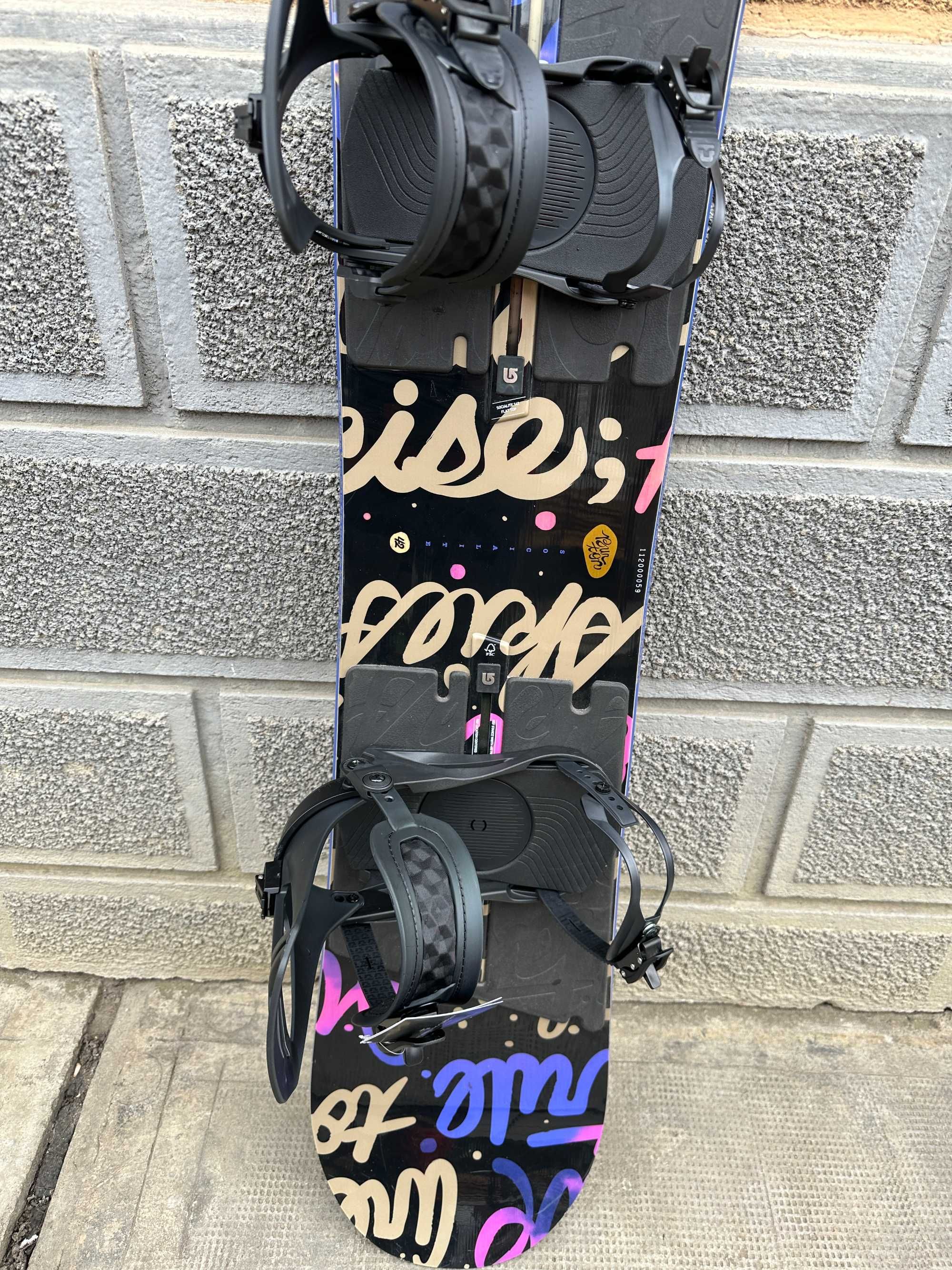 placa noua snowboard burton socialite L142cm