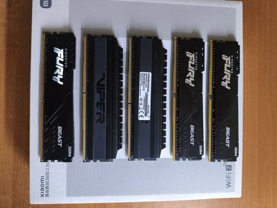 Всё что на фото  XMP DDR 4 Kingston