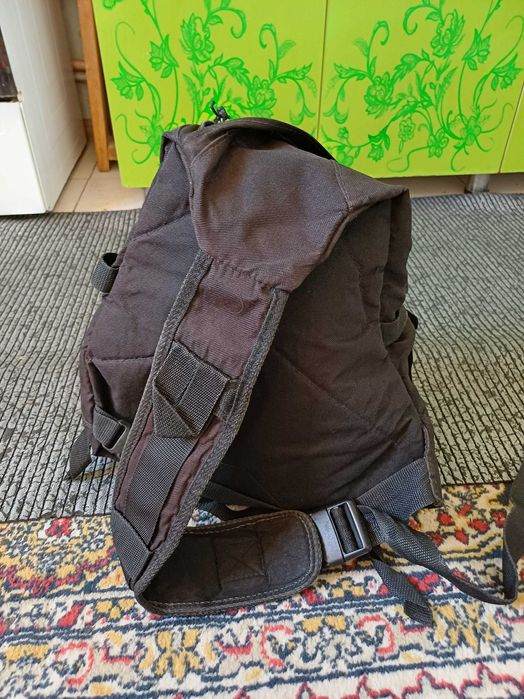 Рюкзак черный  одна плечный