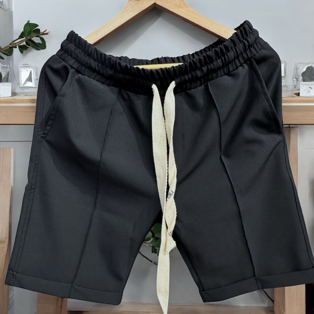 Pantaloni scurti Casual/Elegant cu siret lung! Calitate TOP