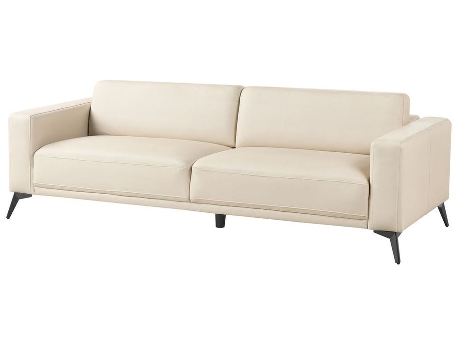 PROMOTIE! Canapea fixă "ANGE", 3 locuri, piele ecologică