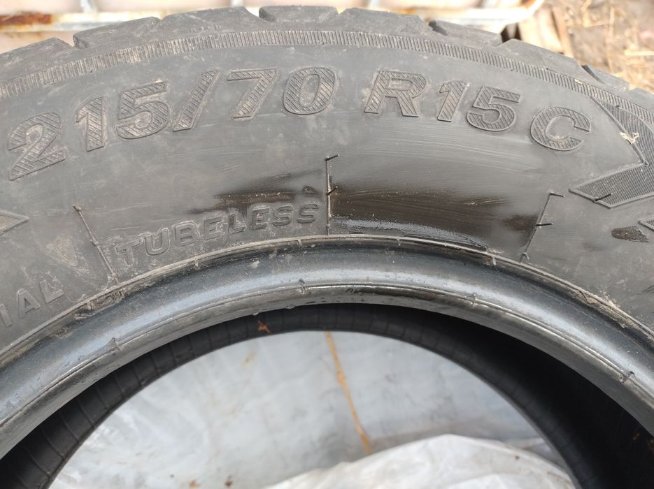 Chilipir! Anvelope vară second hand 215/70 R 15C
