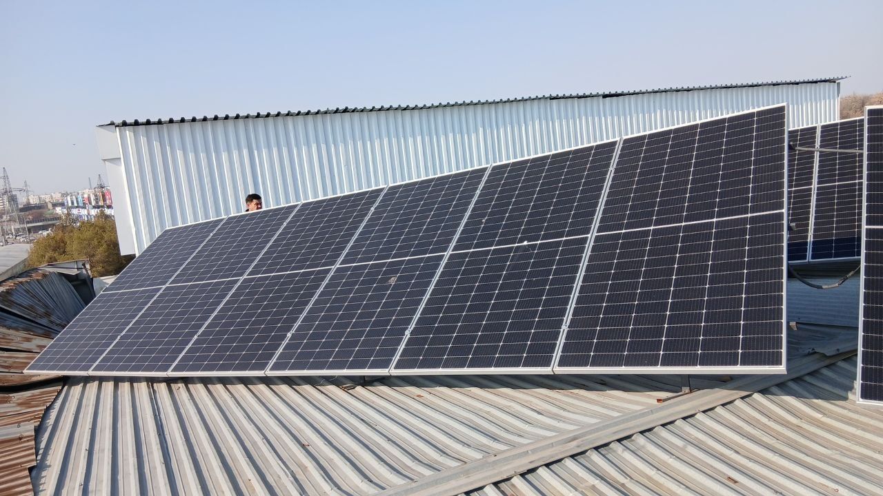Куёш панел янги !! 20kw