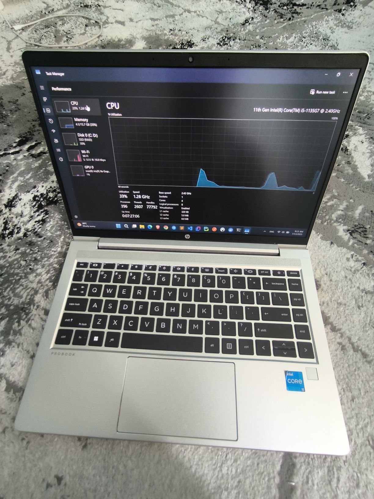 HP Probook 440 G8 i5-1135G7 16/512