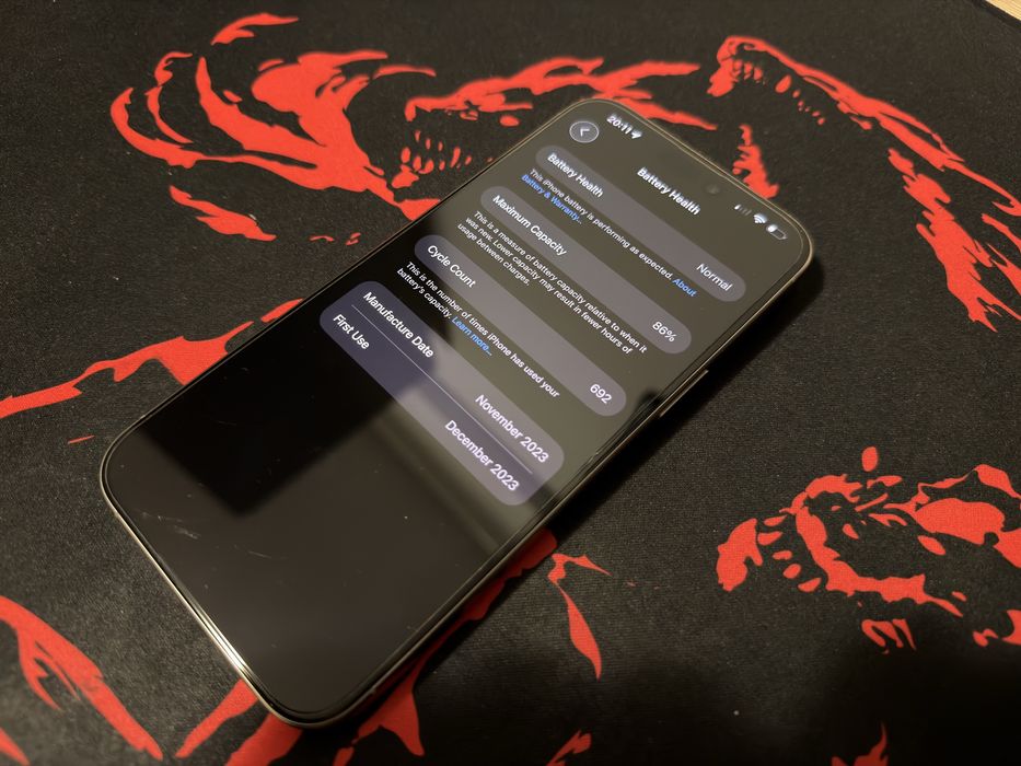 Iphone 15 Pro Max 256Gb Full Box in Garantie