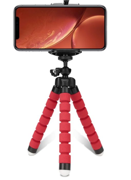 Mini trepied cu telecomanda/Tripod ergonomic cu suport telefon