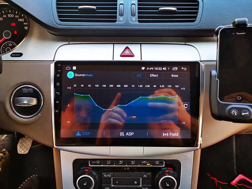 Navigatie VW Passat B6 2+32GB Android Wifi Bluetooth DSP QLED Carplay