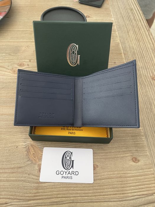 Portofel Goyard nou albastru
