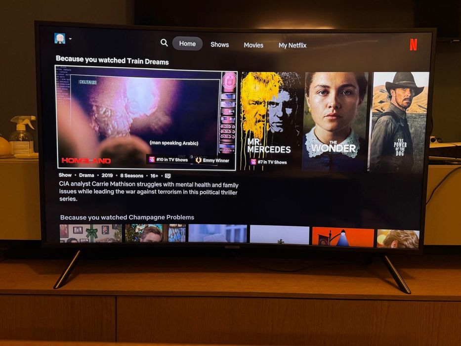 Televizor Samsung UHD 4K 123cm Curbat