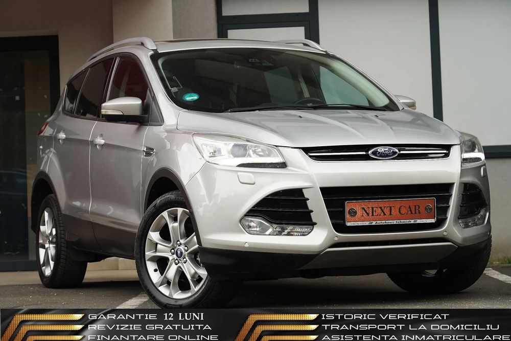 Ford Kuga GARANTIE 12 LUNI*RATE*Titanium*163Cp*Automata*Piele*Panorama*Navi