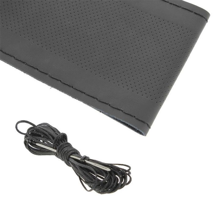 калъф за волан sumex classic cuir естествена кожа черен с черен ...