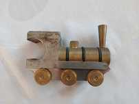 Locomotiva, jucarie veche, macheta