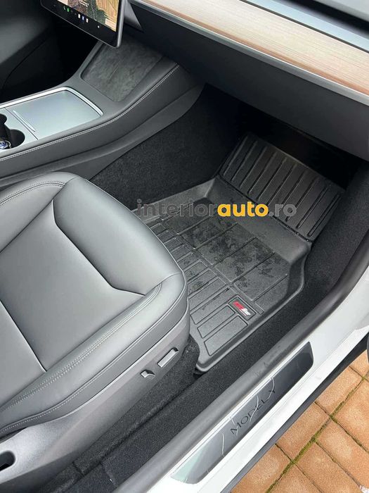 Covorase auto 3D Proline negru compatibile cu Tesla model Y 2021+