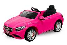 Masinuta electrica Kinderauto Mercedes S63 12V PREMIUM #Roz