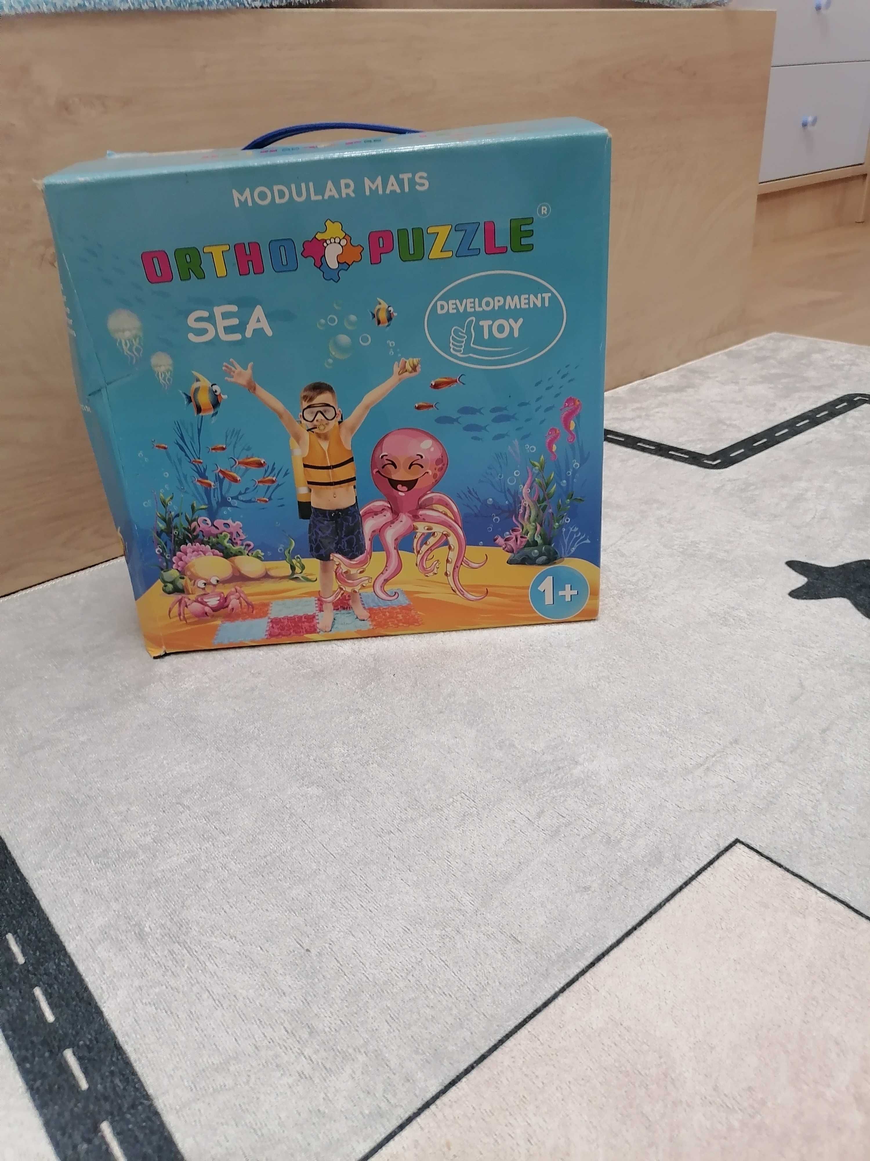 килим за игра Ortho Puzzle - Микс, море