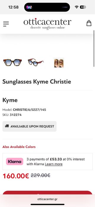 Слънчеви очила Kyme