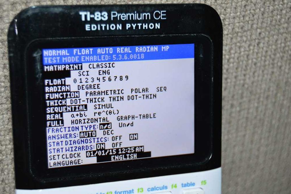 Calculator stintific Texas Instruments TI-83 Premium CE Python Edition