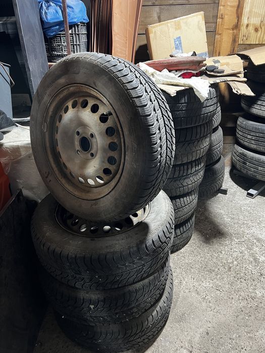 Roti de iarna cu jante de tabla opel