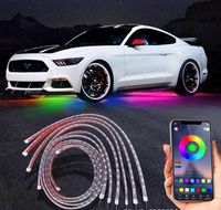 Kit de 6 benzi flexibile RGB Iluminat sub masina App control 12V