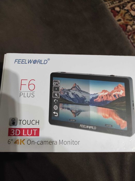6 инча монитор за фотоапарат и камера Feelworld.