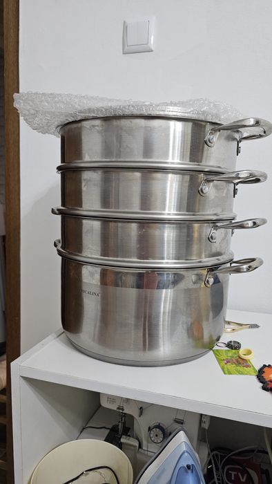 Мантоварка Vicalina, нержавеющая сталь