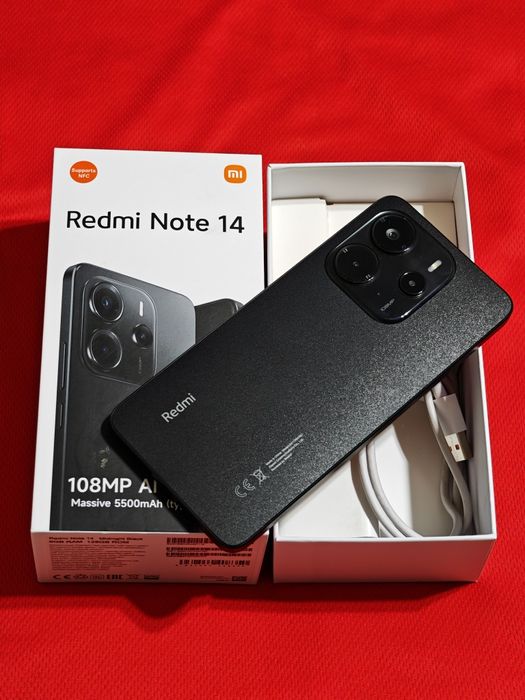 Redmi Note 14 128 gb полный комплект