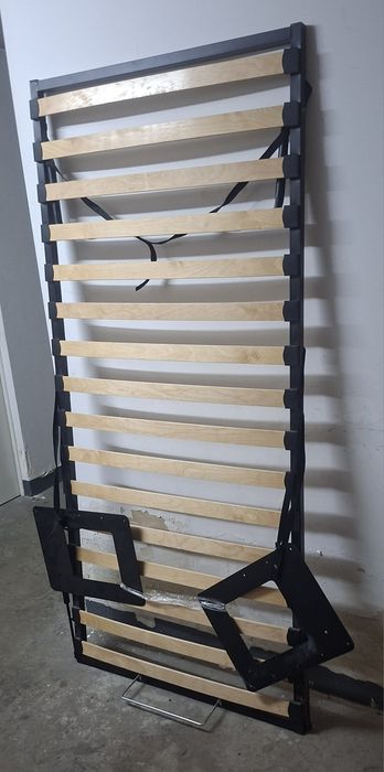 Somiera rabatabila si saltea sultan dimensiuni 90x200  stare perfecta