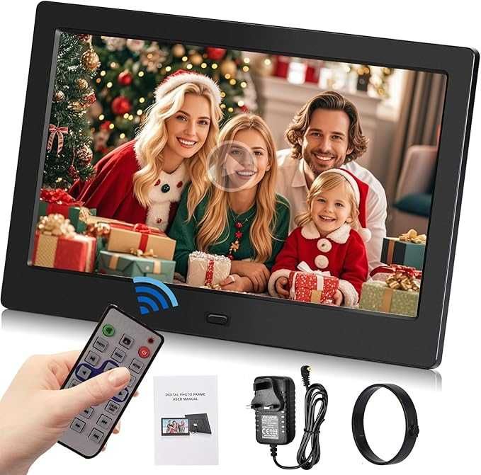 Електронна фоторамка с дистанционно, Фото,музикален, видео плейър и др