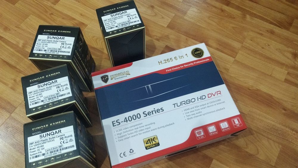 Видеонаблюдение комплект