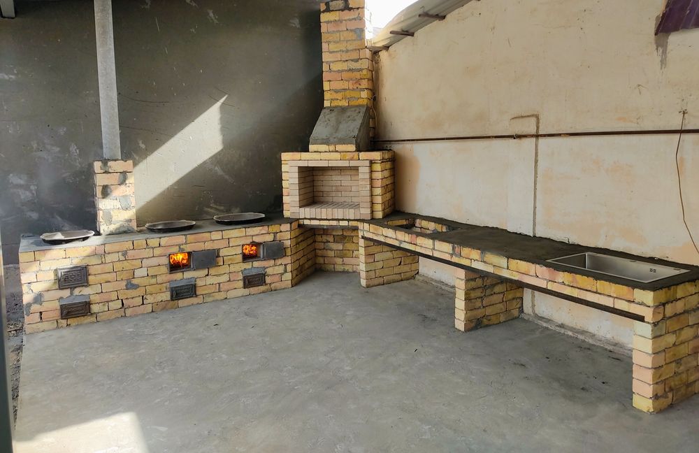 Строим в любом виде разные очаги, камин, барбикю, печки качествено