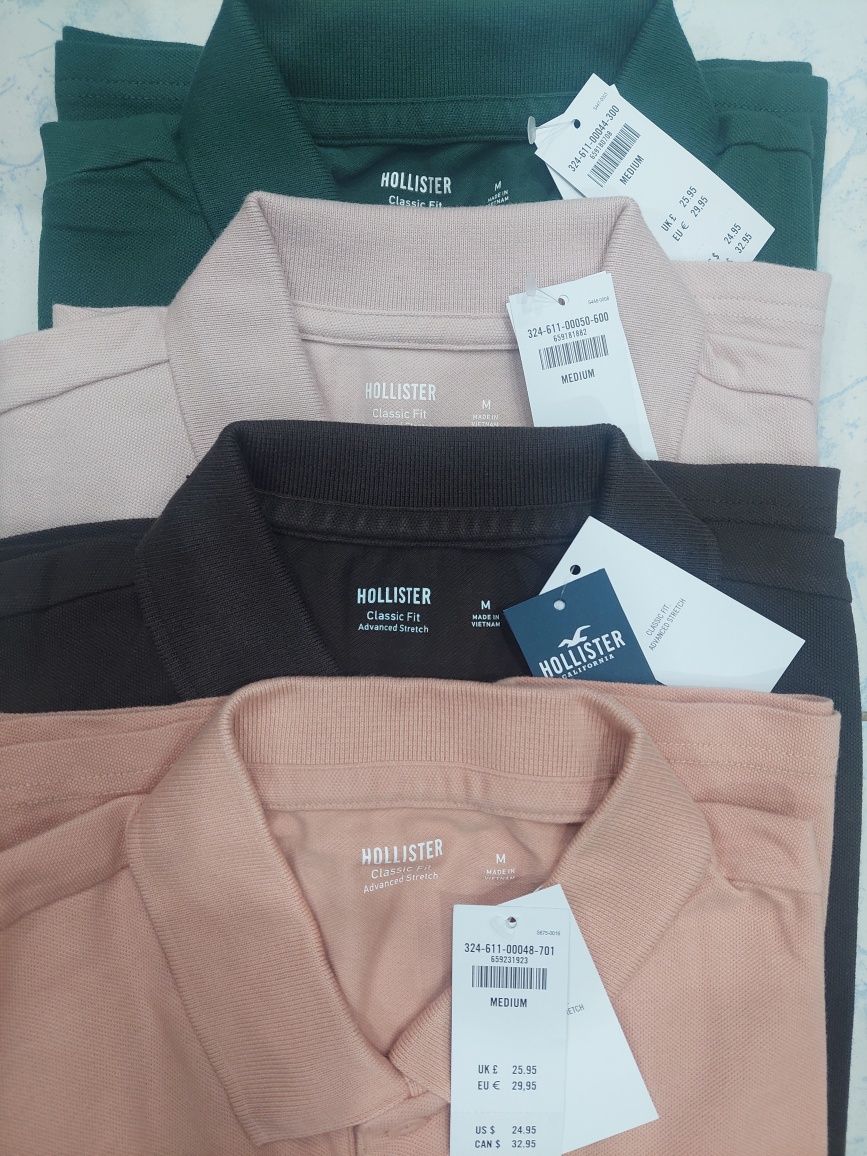 Tricouri barbati M, L, XL Hollister