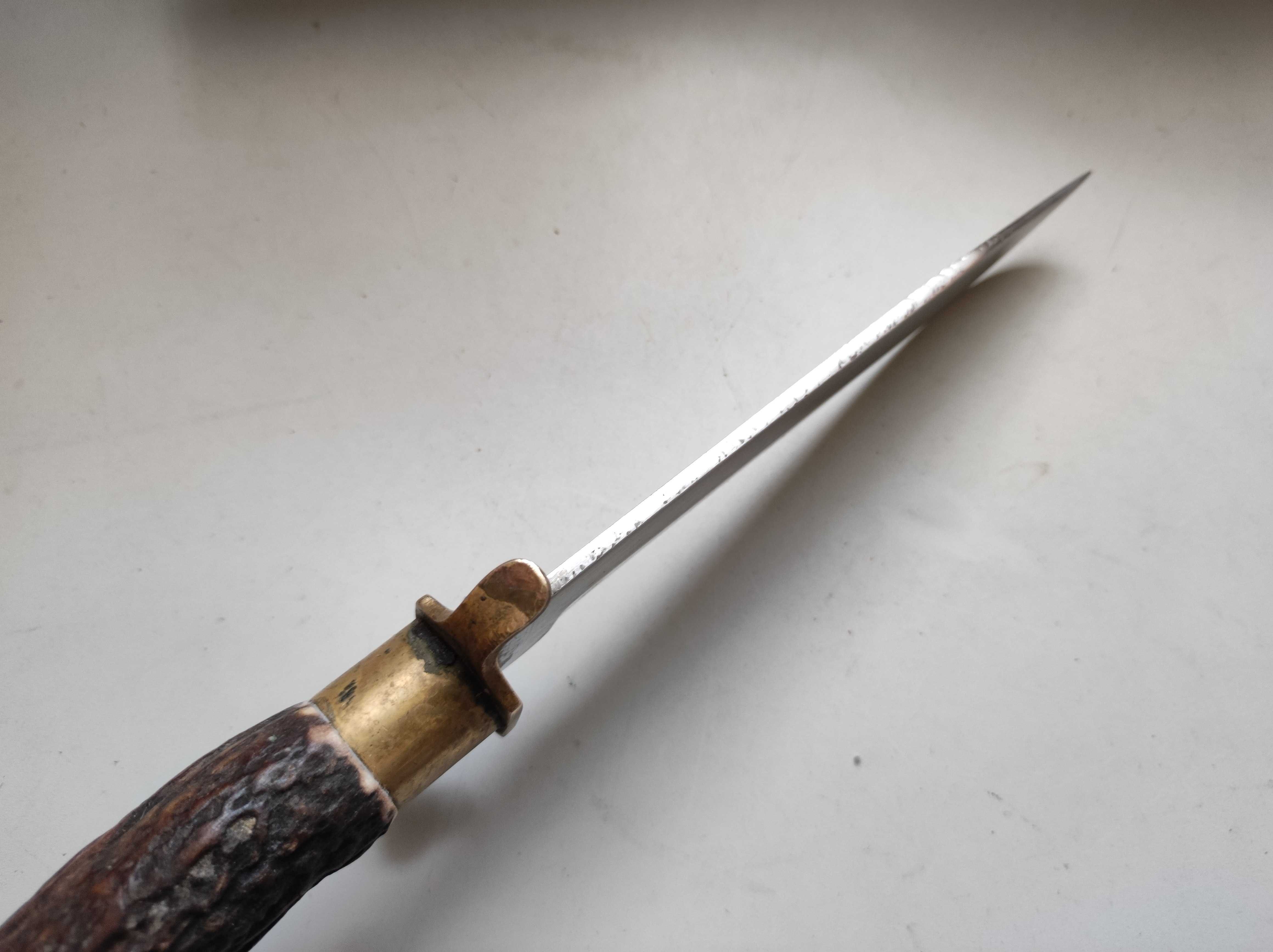 29 см Ловен нож от соца Рог