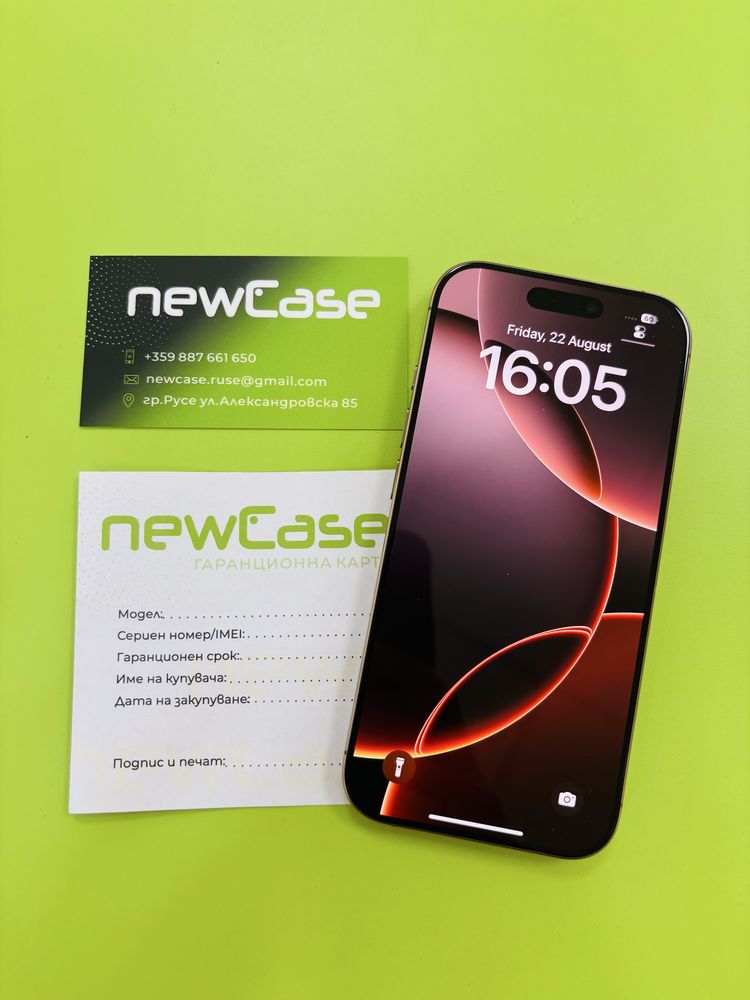 Iphone 16 Pro 128GB 1699лв. Възможен лизинг!