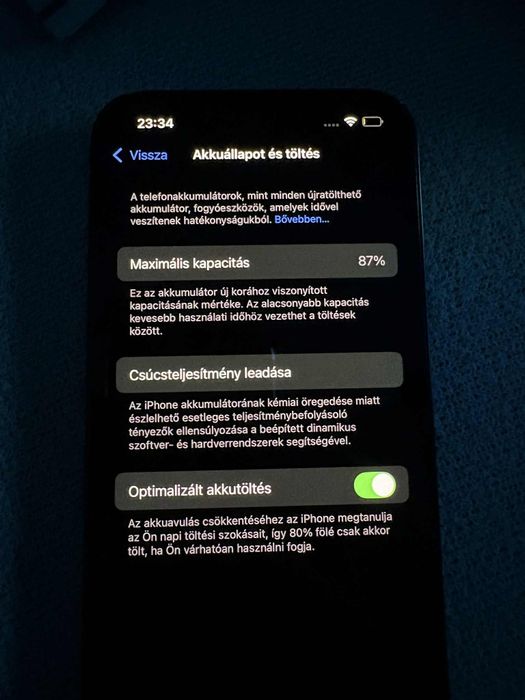 Iphone 14 128gb 87%baterie