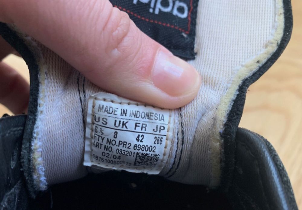 ADIDAS Kaiser 5 Liga Football бутонки кожа 42