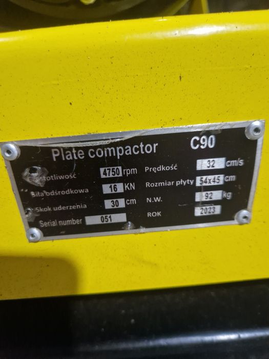 Placa compactoare 92 kg
