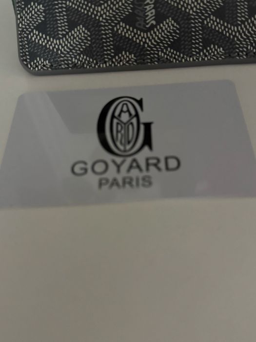 Cardholder Goyard gri