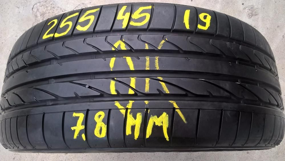 O anvelopa de vara 255 45 19 bridgestone potenza profil de 7, 8mm