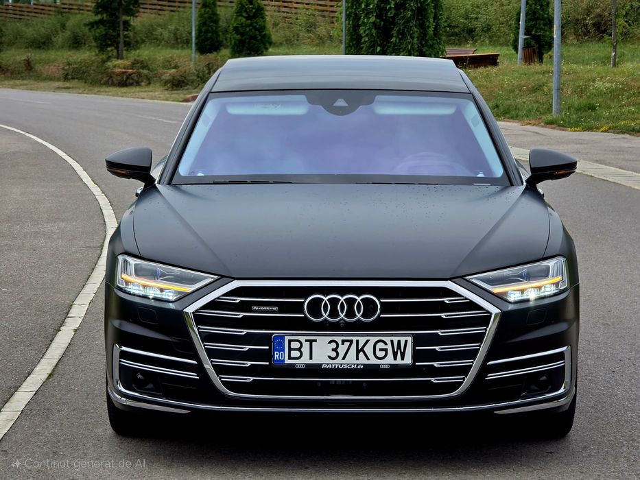 Audi A8 3.0 TFSI MIld-Hybrid/Quattro/ Full Option/ Negru Mat/2018