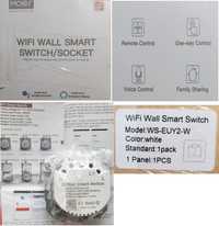 Intrerupator dublu inteligent conectabili WIFI