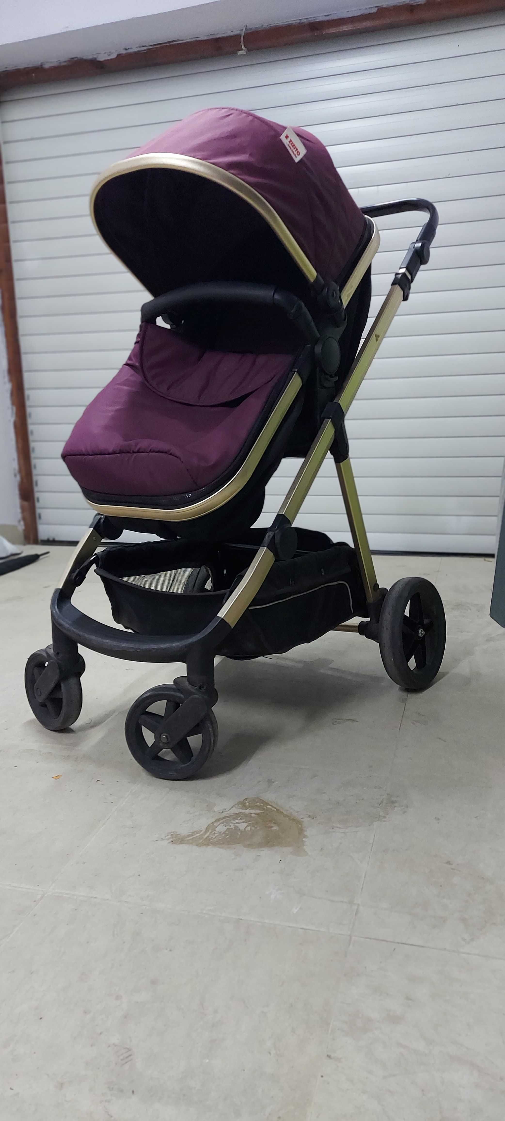 Бебешка количка Zizito + Столче за хранене