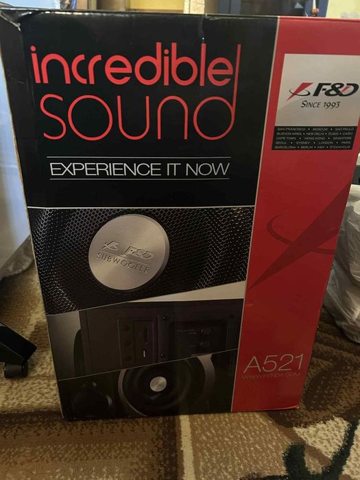 Субуфер с тонколони FENDA A521
