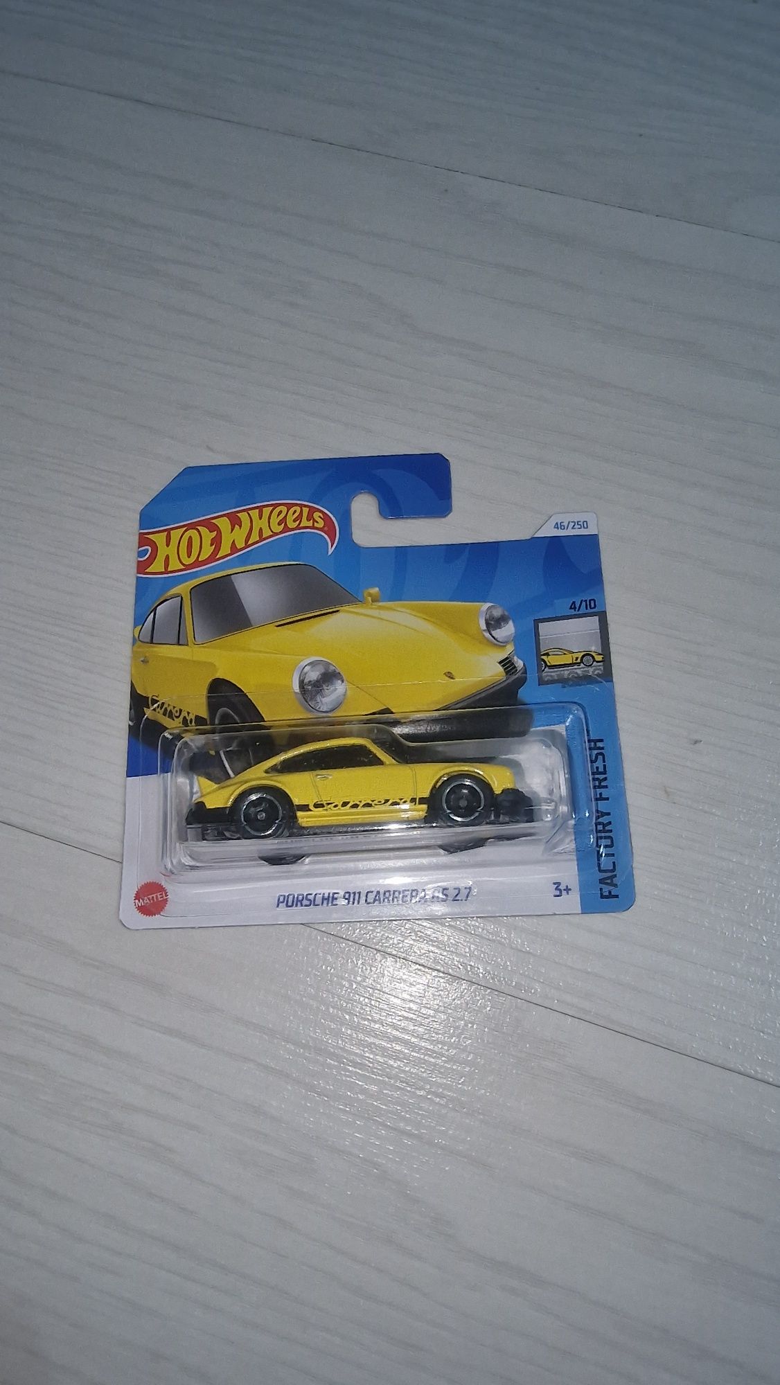 Porsche 911 carrera rs 2.7 hot wheels