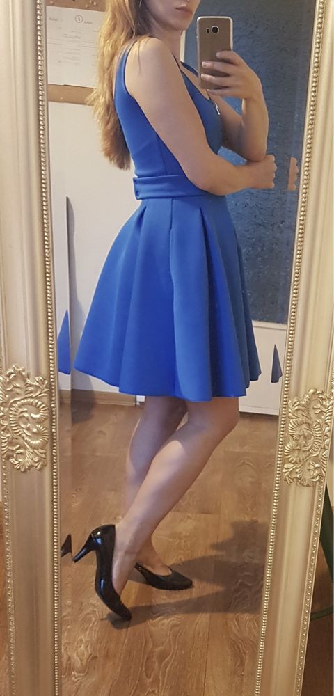Синя рокля MAJE
