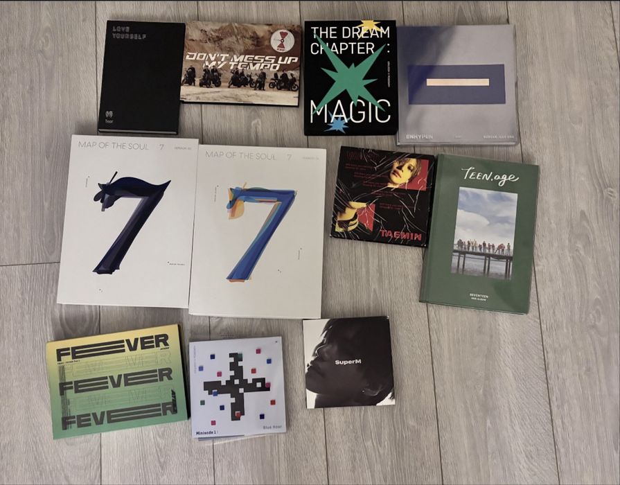 Альбомы Kpop групп