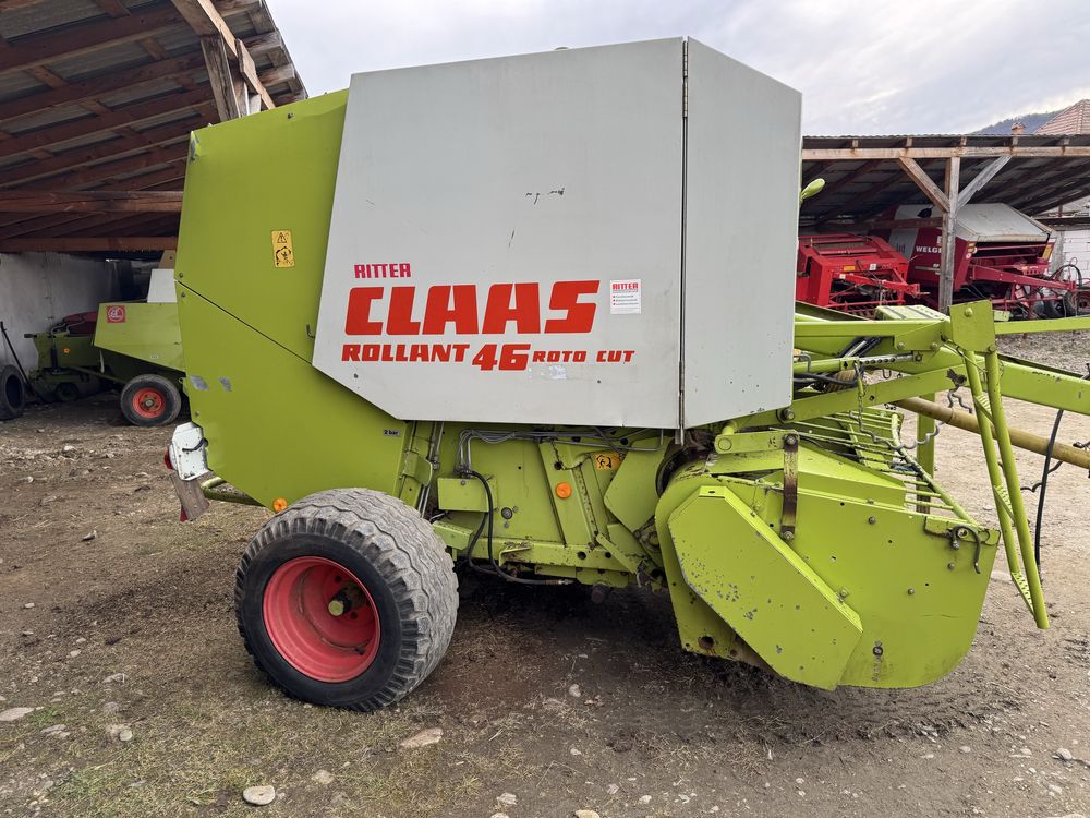 Balotiera claas rollant 46 roto cut presa welger krone