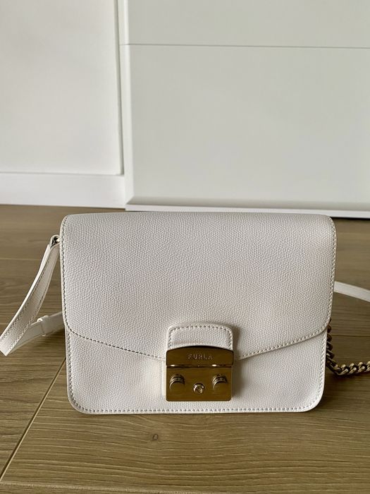 Geanta Furla originala, alba