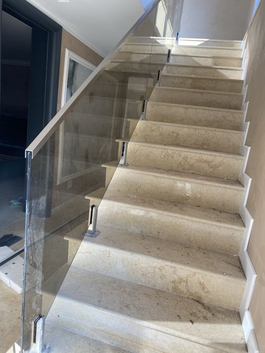 Balustrade din sticla securizata