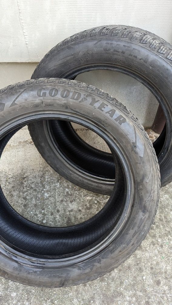 Vând 4 anvelope uzate 205/55 R16